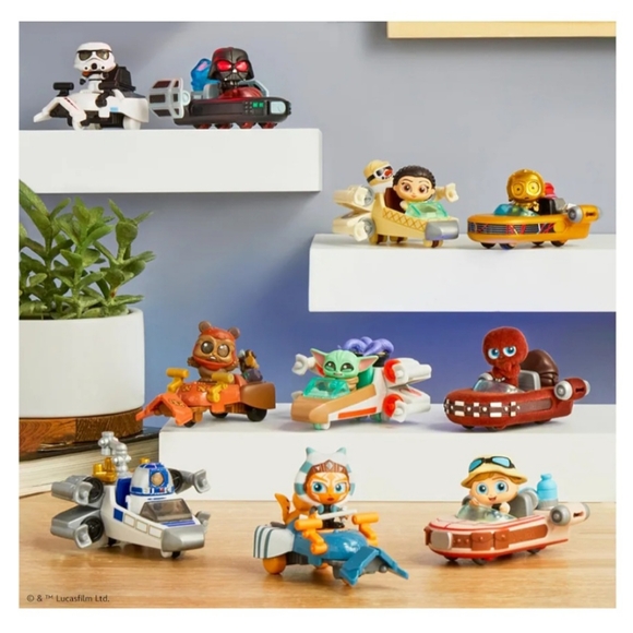 Star Wars Doorables Galactic Cruisers Disney NWT - Picture 2 of 5